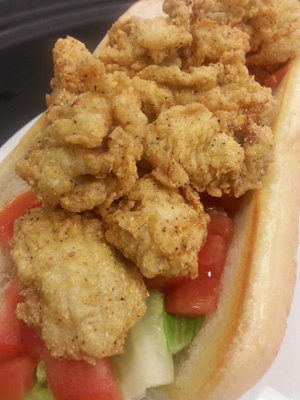 Oysters Po' Boy