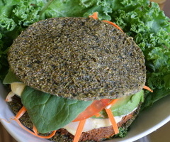 Raw Vegan Walnut Burger