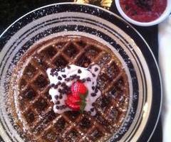 Strawberry Ricotta Waffle