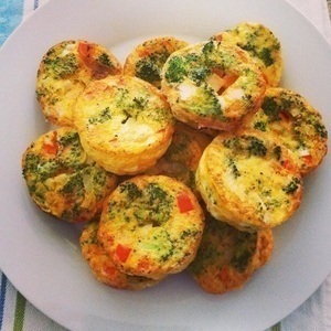 Vegetable egg muffins