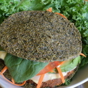 Raw Vegan Walnut Burger