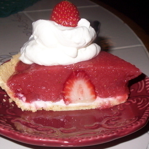 No Bake Strawberry Pie